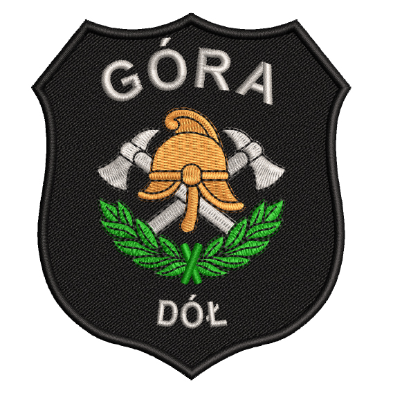 Naszywka OSP toporki emblemat haftowany Ochotnicza Straż Pożarna
