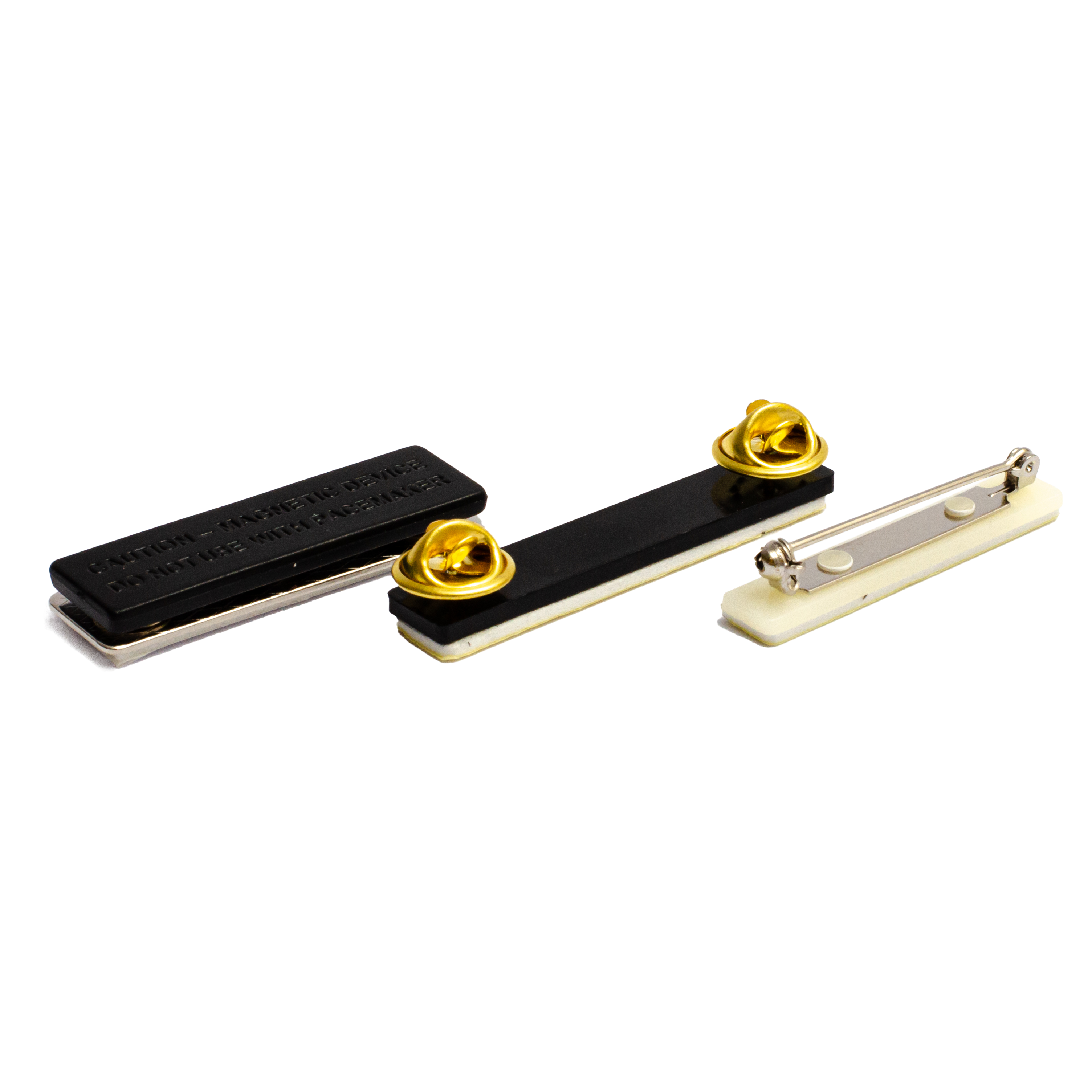 Polimerowy identyfikator imienny imiennik OSP na magnes ZESTAW 2 SZT.