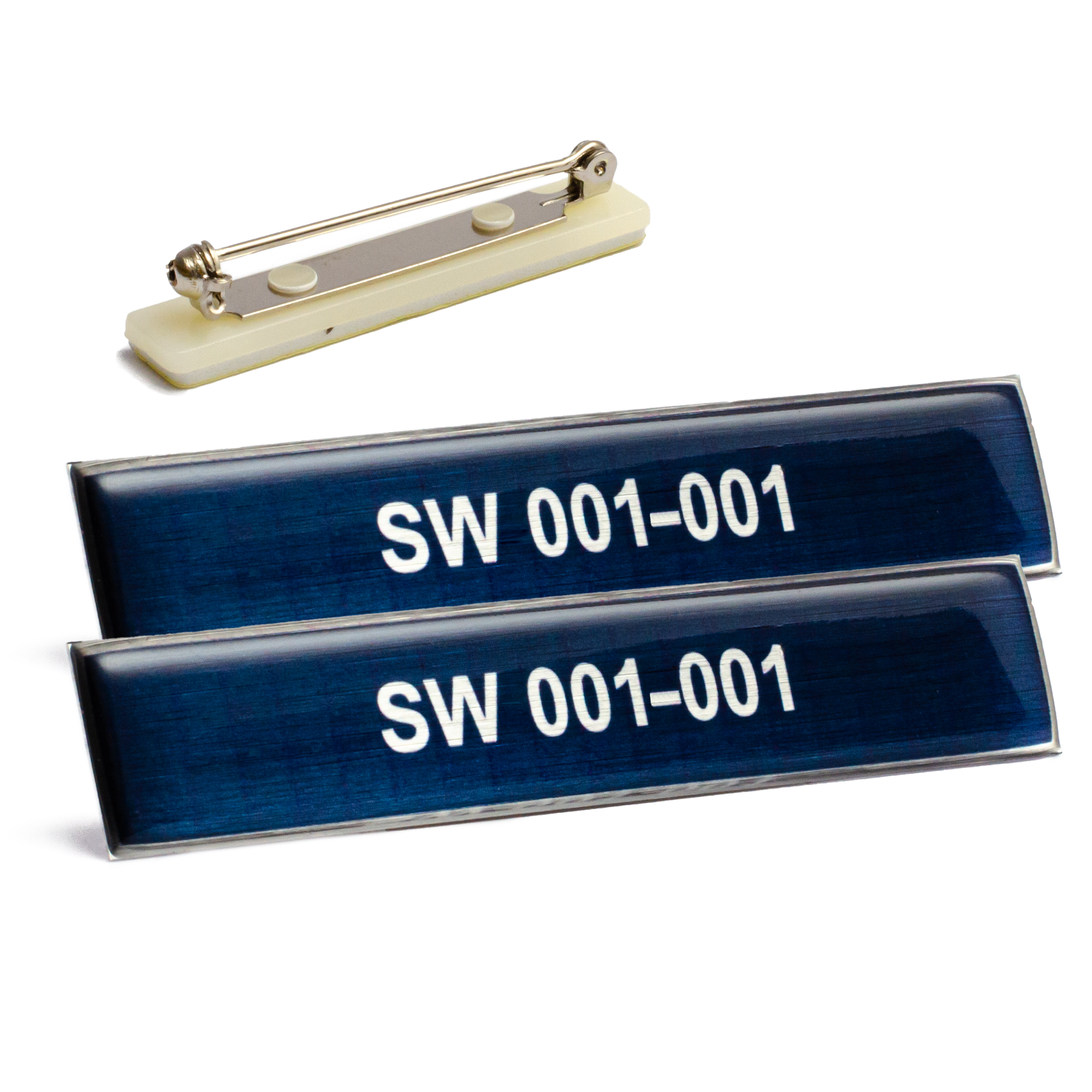 Identyfikator numeryczny Służby Więziennej SW na agrafkę ZESTAW 2 SZT.